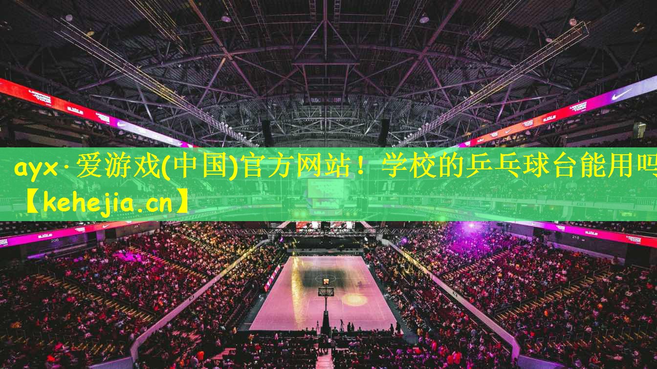 学校的乒乓球台能用吗